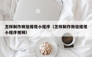 上饶怎样制作微信提现小程序（怎样制作微信提现小程序视频）