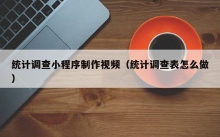 上饶统计调查小程序制作视频（统计调查表怎么做）